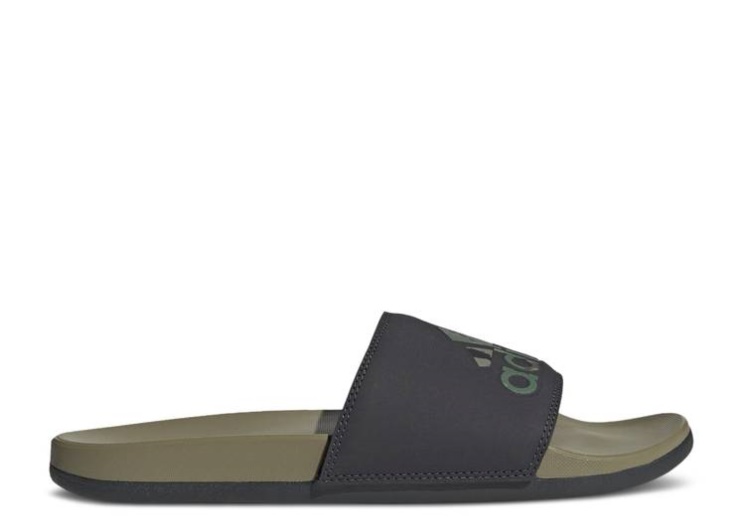 Adidas Adilette Comfort Slide - Orbit Green Carbon