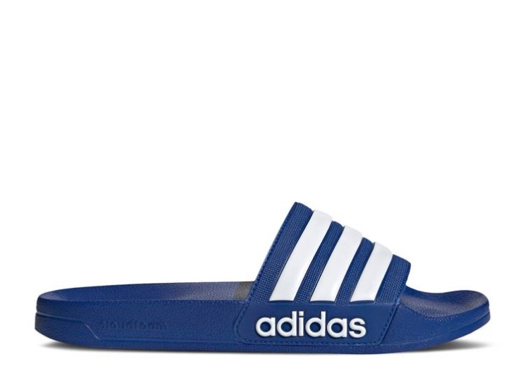 Adidas Adilette Shower Slide - Royal Blue