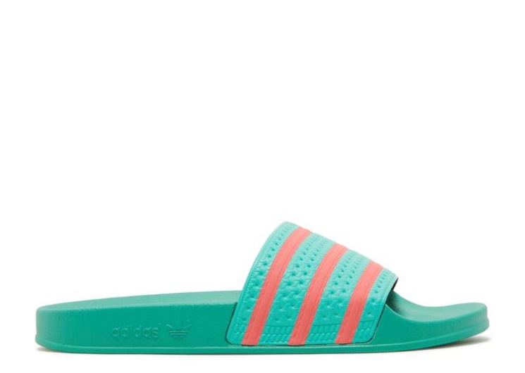 Adidas Adilette Slide - Hi-Res Green Turbo