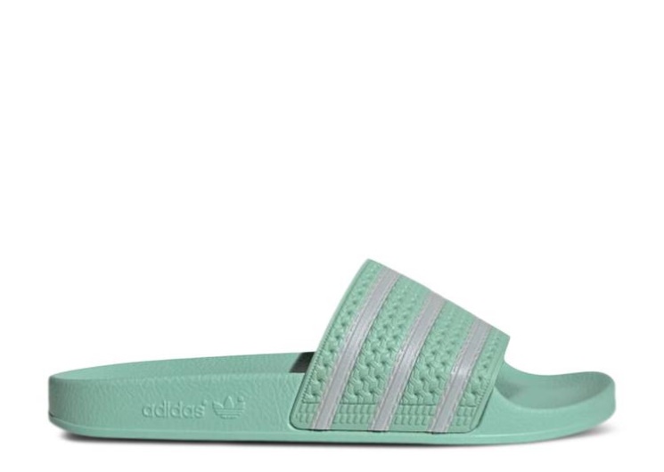 Adidas Adilette Slides - Blush Green