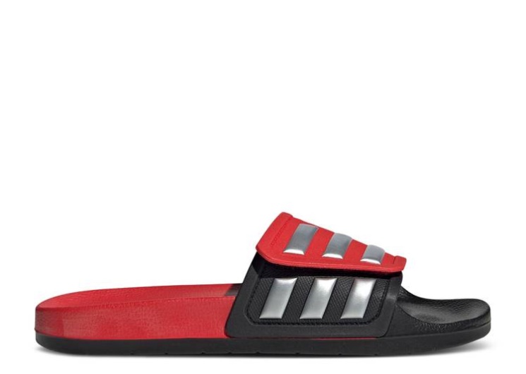 Adidas Adilette Tnd Slide - Black Vivid Red