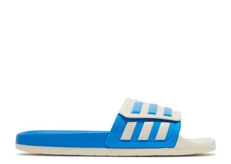 Adidas Adilette Tnd Slides - White Blue Rush