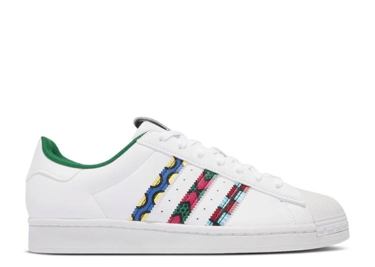 Adidas Craig  Karl X Superstar - White Multi