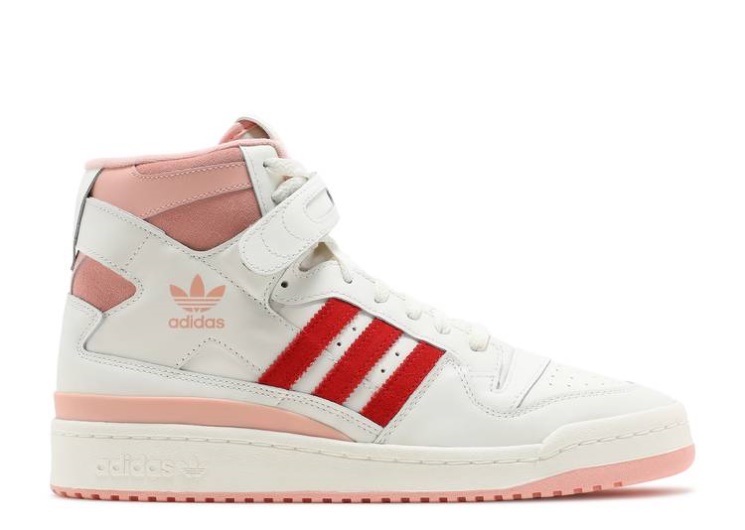 Adidas Forum 84 High - Off White Glow Pink