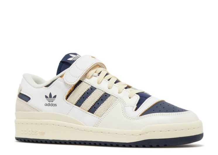 Adidas Forum 84 Low - Off White Collegiate Navy