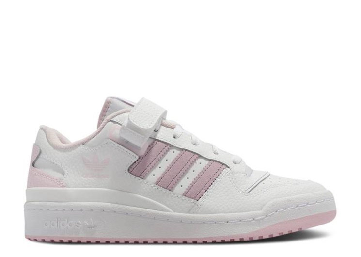 Adidas Forum Low City J - White Almost Pink