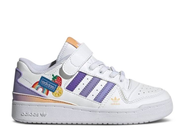 Adidas Forum Low J - Fruits  Rainbow Patches