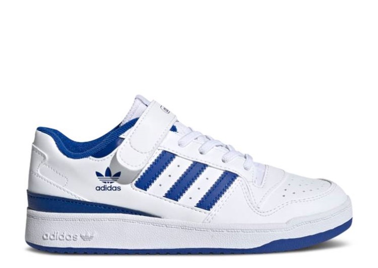 Adidas Forum Low J White/Royal Blue/White