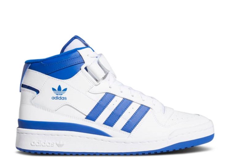Adidas Forum Mid White/Royal Blue/White
