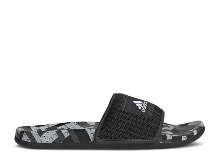Adidas Lego X Adilette Comfort Slide - Core Black
