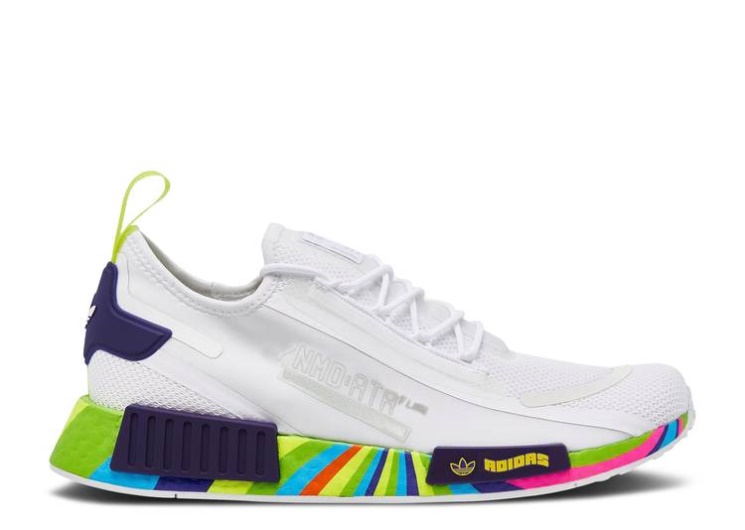 Adidas Nasa X Nmd R1 Spectoo - White Multi-Color