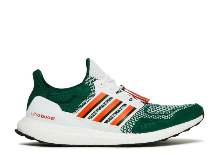 Adidas Ncaa X Ultraboost 10 - Miami Hurricanes