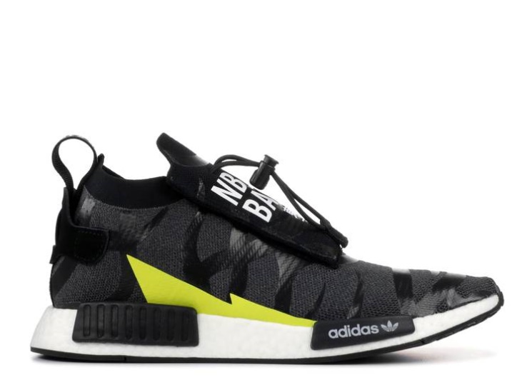 Adidas Neighborhood X A Bathing Ape X Nmd Ts1 Pk - Stealth