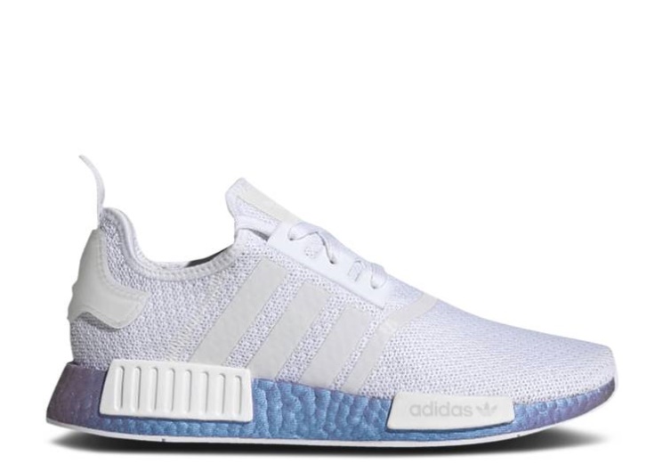 Adidas Nmd R1 - Metallic Blue Boost Silver/White