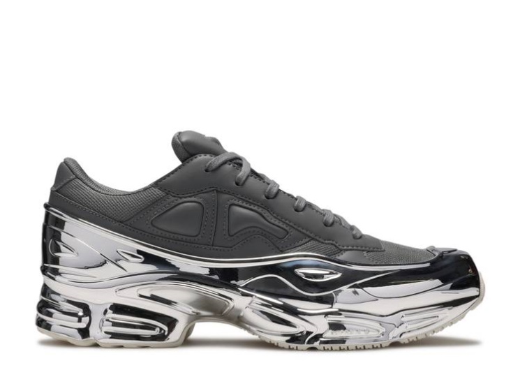 Adidas Raf Simons X Ozweego - Mirrored Ash/Silver Metallic