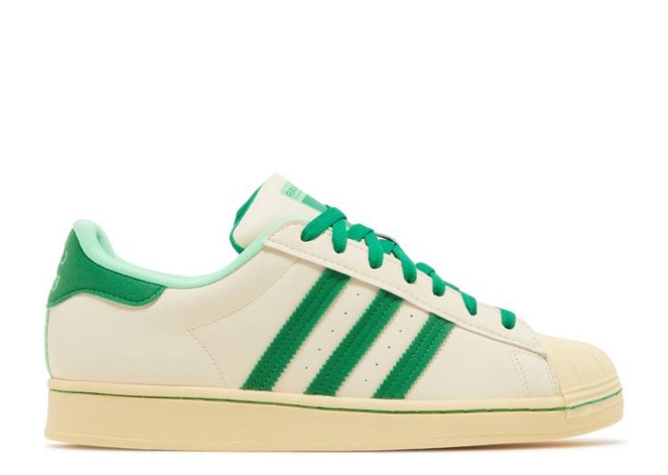 Adidas Ravi Restaurant X Superstar - Ecru Tint Green