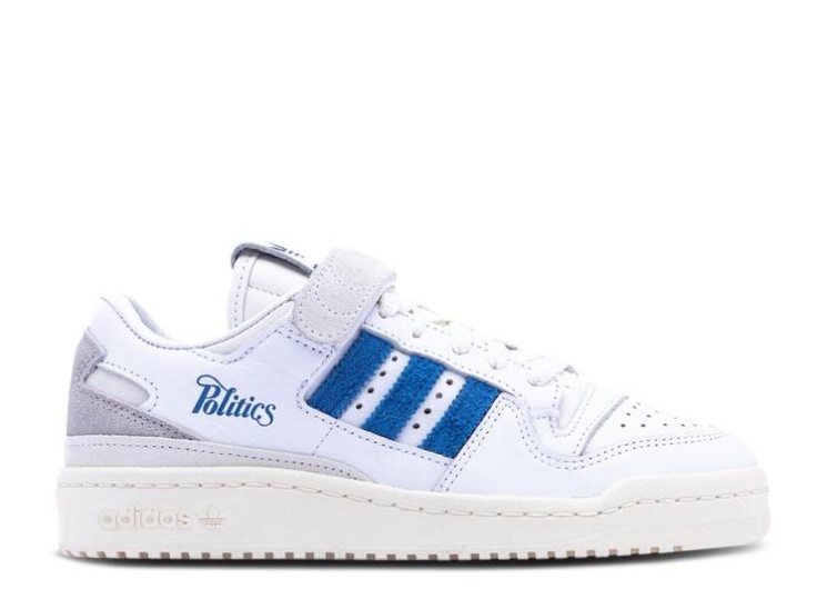 Adidas Sneaker Politics X Forum 84 Low - White Blue