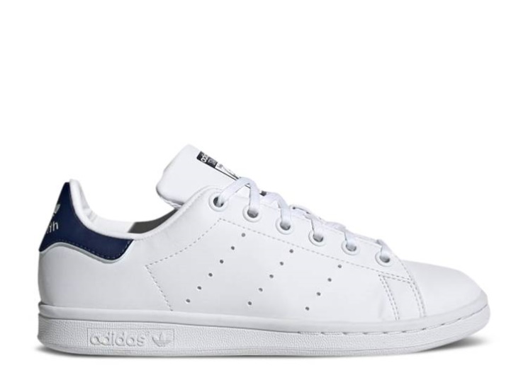 Adidas Stan Smith J - White Dark Blue
