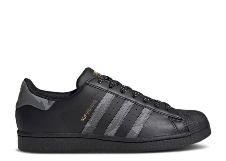 Adidas Superstar - Black Camo