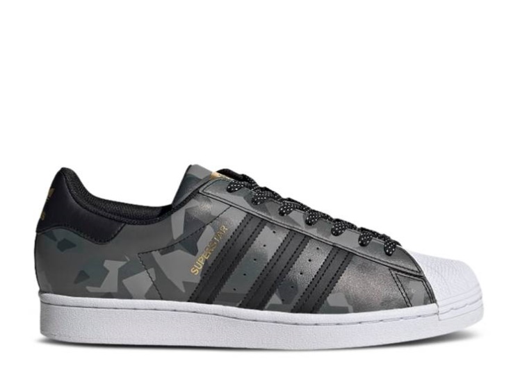Adidas Superstar - Black Gold Camo