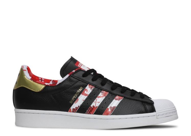 Adidas Superstar - Chinese New Year Core Black/Gold/White