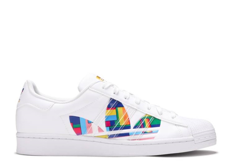 Adidas Superstar - Pride White