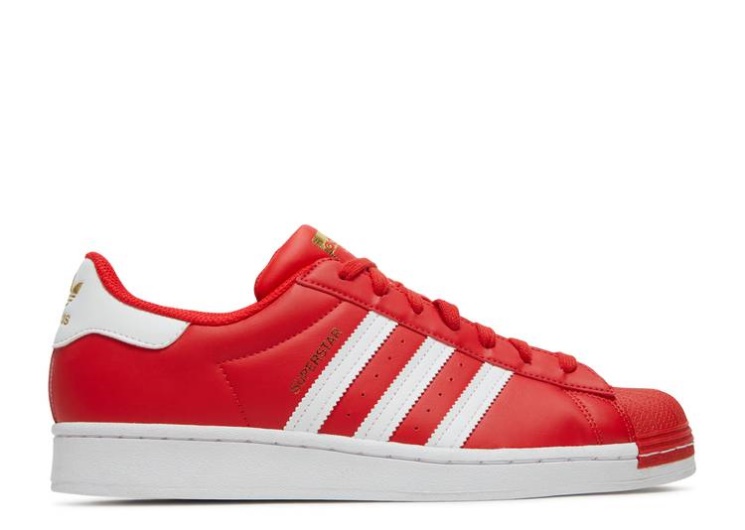Adidas Superstar - Red Cloud White