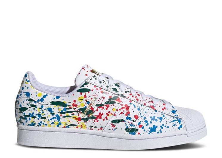 Adidas Superstar - Splashes Splatter And Drips
