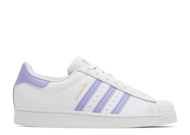 Adidas Superstar - White Light Purple