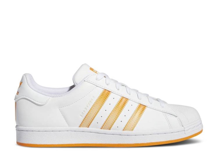 Adidas Superstar - White Orange Rush