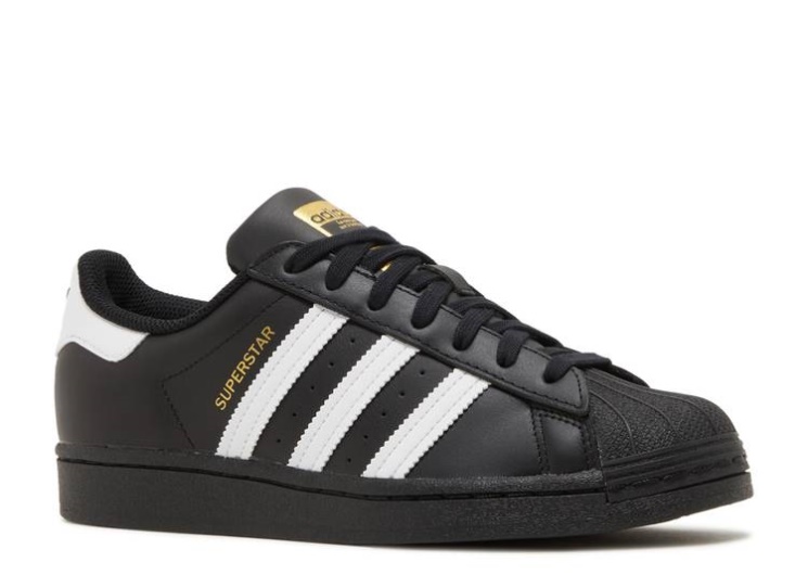 Adidas Superstar J - Black White