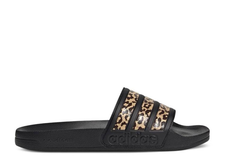 Adidas Takahashi Hiroko X Wmns Adilette Shower Slide - Black Leopard