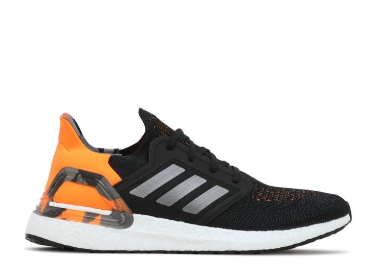 Adidas Ultraboost 20 - Black Signal Orange