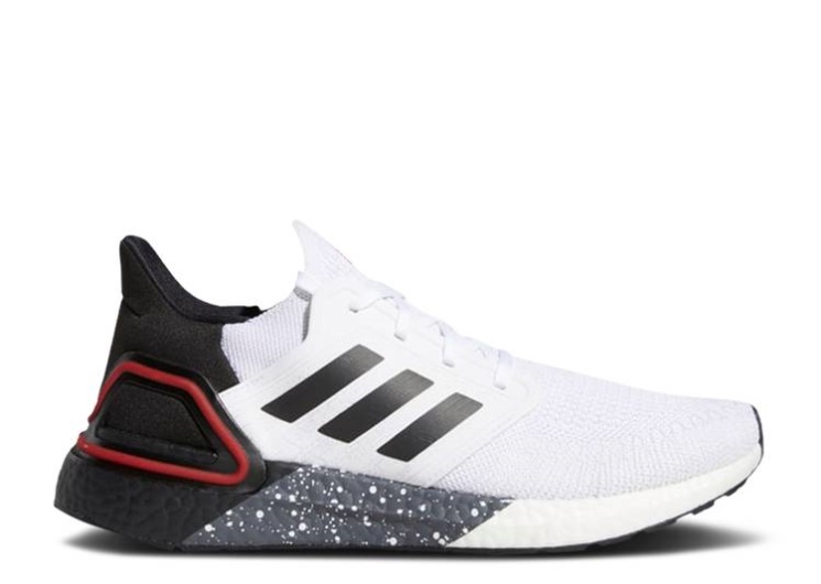 Adidas Ultraboost 20 - White Scarlet