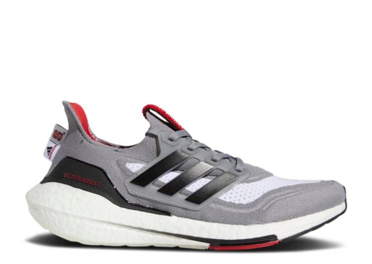 Adidas Ultraboost 21 - Ncaa Pack Grey Three/Core Black/White