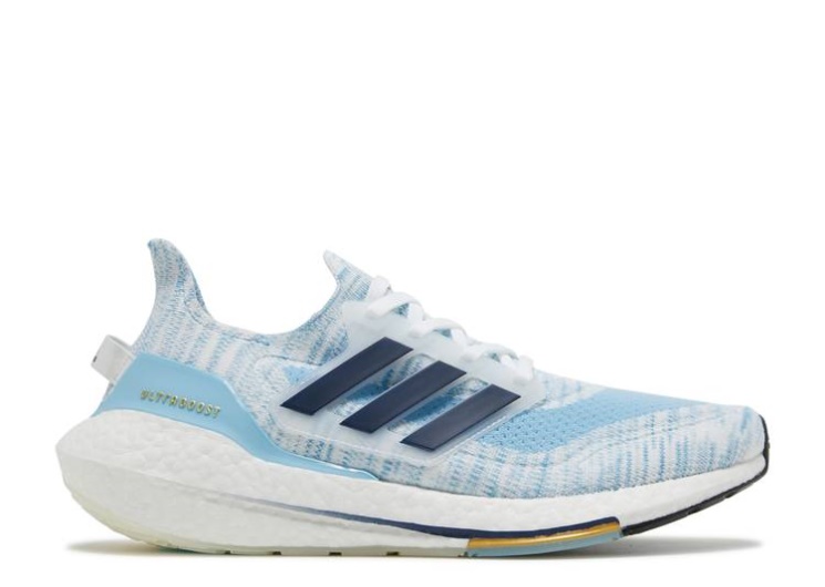 Adidas Ultraboost 21 - White Clear Blue