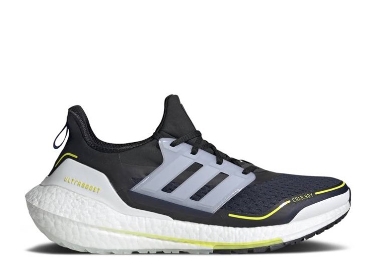 Adidas Ultraboost 21 ColdRdy - Legend Ink Acid Yellow