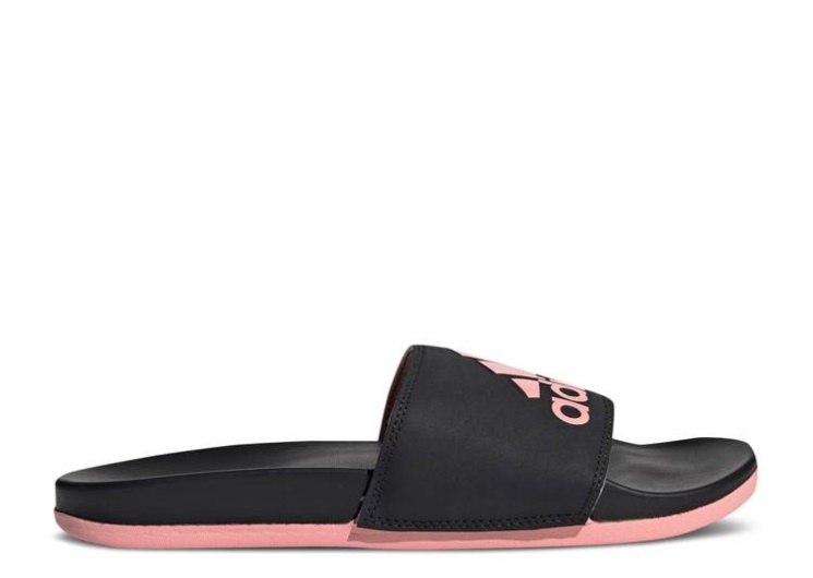 Adidas Wmns Adilette Comfort Slide - Black Glow Pink