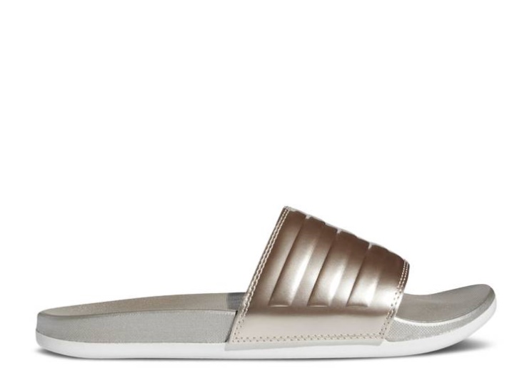 Adidas Wmns Adilette Comfort Slide - Champagne Metallic