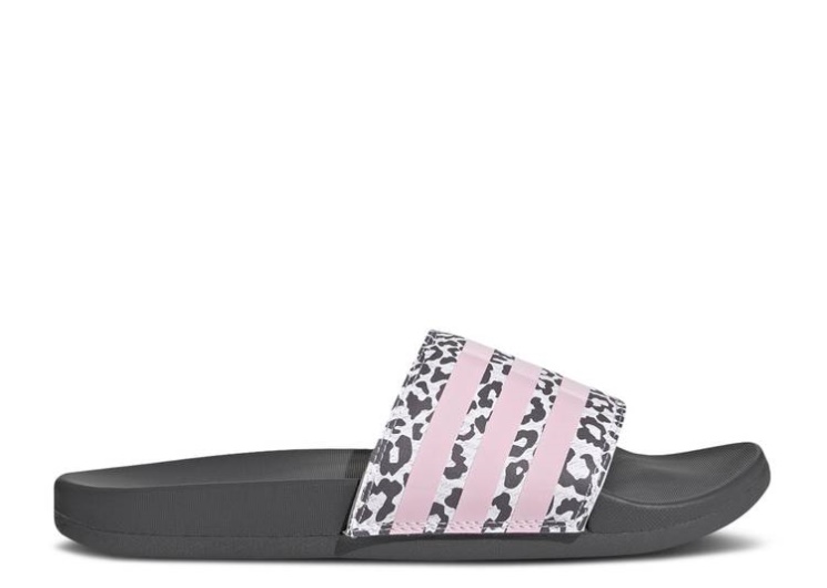 Adidas Wmns Adilette Comfort Slide - Clear Pink Leopard