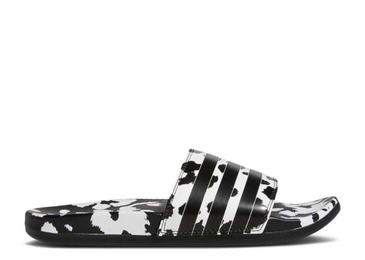 Adidas Wmns Adilette Comfort Slide - Cow Print