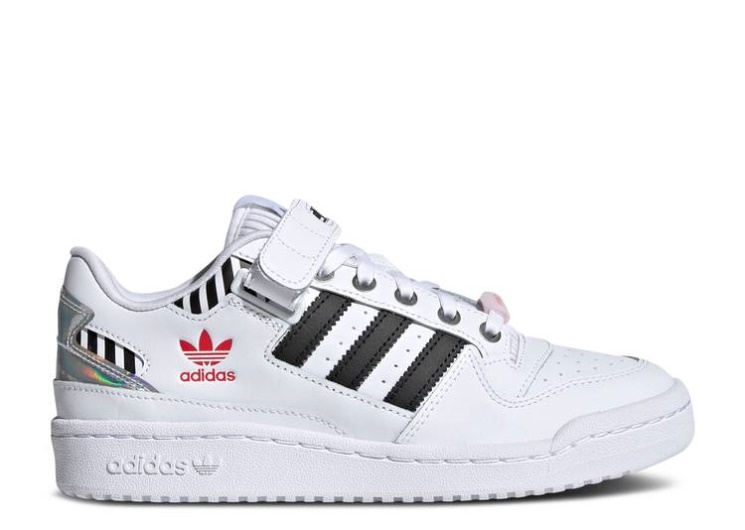 White/Core Black/True Pink