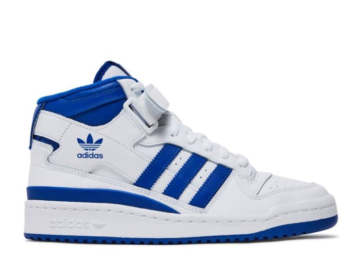 Adidas Wmns Forum Mid - White Royal Blue