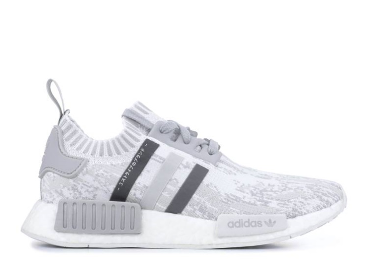 Adidas Wmns Nmd R1 Primeknit - Grey Glitch Camo