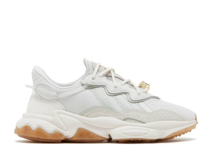 Adidas Wmns Ozweego - White Linen Green Gum