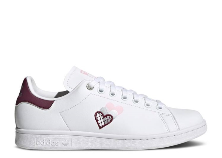 Adidas Wmns Stan Smith - Hearts White/Victory Crimson/Pink