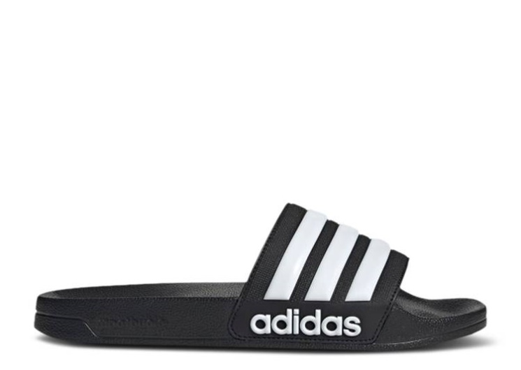 Adilette Shower Slide - Black White