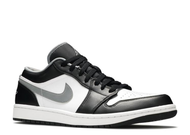 Air Jordan 1 Low - Black Medium Grey