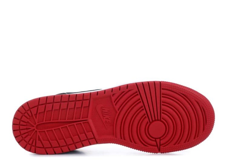 Air Jordan 1 Low Gs - Black Toe