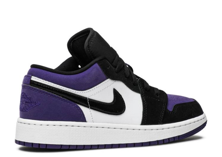 Air Jordan 1 Low Gs - Court Purple